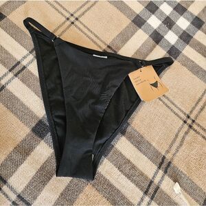 Shade & Shore Classic Black Bikini Bottom